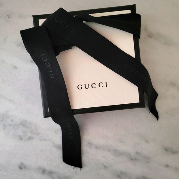 Gucci Bags Authentic Gucci Empty Mini Gift Box With Ribbon Poshmark